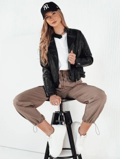 Dámská kožená bunda black Dstreet model 21974141 - FashionStreet