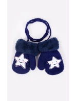 Rukavice RED 0011G Kožušina so šnúrkou