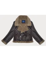 Krátký hnědý dámský  model 21345446 - Ann Gissy