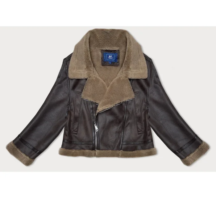 Krátký hnědý dámský  model 21345446 - Ann Gissy