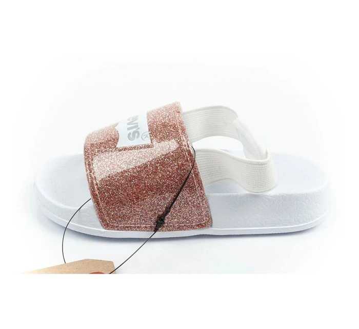 Levi's dětské žabky Pool S Mini dívčí třpytivé sandály dětské