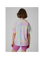 Dievčenské tričko s potlačou 4F 4FJRSS26TTSHF3826-90A