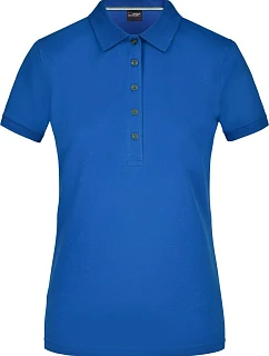 JN Dámské piqué polo 02.0 royal model 22488455 - Daiber