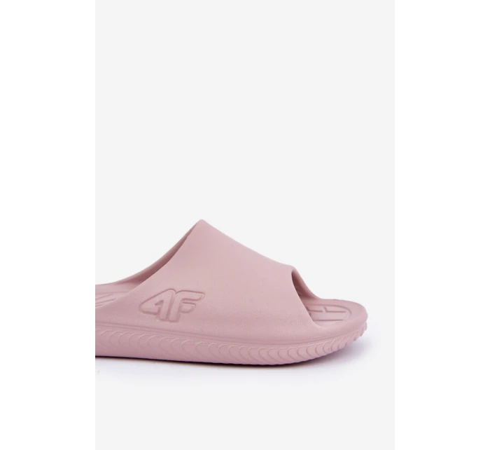 Damskie Klapki 4F 4FMM00FFLIF093A-56S Jasnoróżowe
