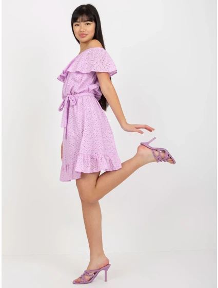 Sukienka LK SK model 21110903 jasny fioletowy - FPrice