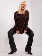 Jumper PM SW PM785.23X tmavohnedý Jumper PM SW PM785.23X tmavohnedý