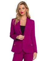 Bunda s kapsou a klopou lahvově zelená model 17652552 - Makover