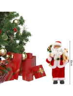 Vianočné dekoratívne mickey stojace deluxe 30cm RED detské Vianočné dekoratívne mickey stojace deluxe 30cm RED detské