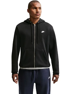 Pánská mikina Nike Club BB FZ Hoodie, černá, FN3861 010 M