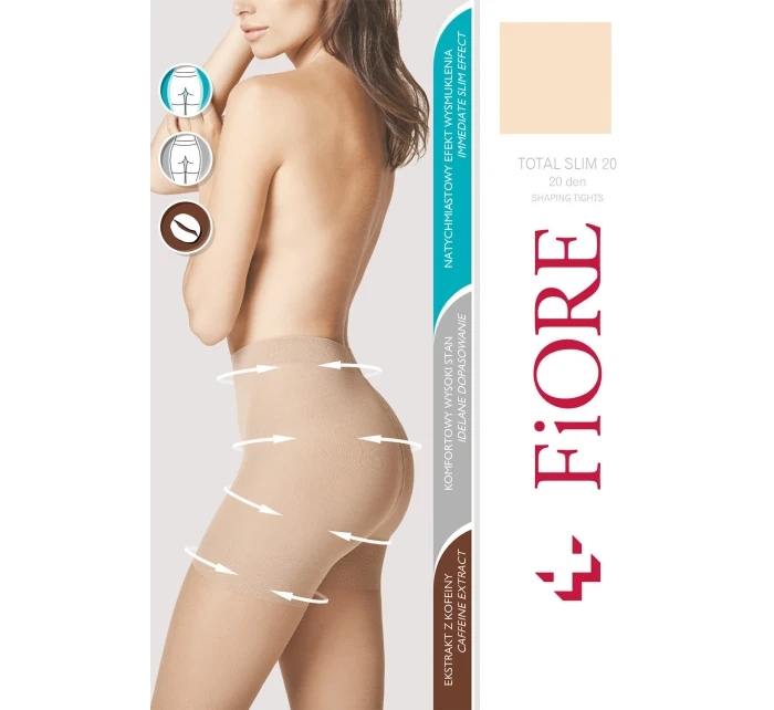 Total Slim 20 den model 18031396 kolor:natural - Fiore