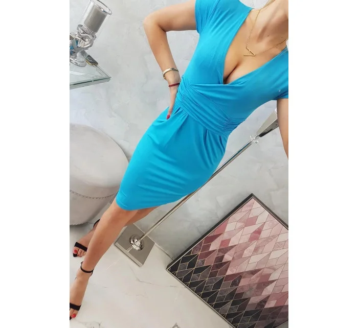 Dámske šaty 8310 Svetlomodrá - Kesi Dámske šaty 8310 Svetlomodrá - Kesi