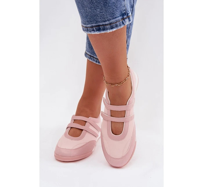 Športové dámske baleríny ružové - Farvessa