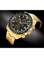 Pánské hodinky Chronograph Sapphire Gold Black model 21807593 - Giewont Pánské hodinky Chronograph Sapphire Gold Black model 21807593 - Giewont