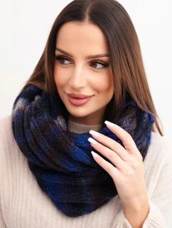 Dámsky vlnený šál na zimu KN20 modrý