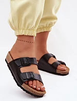 Dámske papuče s prackami Inblu NM000039 Black