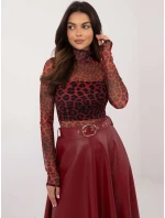 Blúzka DHJ BZ 18275 1.66 červená Blúzka DHJ BZ 18275 1.66 červená