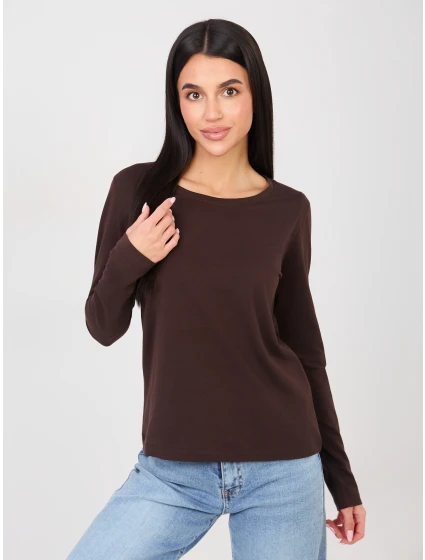 Blúzka RV BZ A1093.77 tmavohnedá