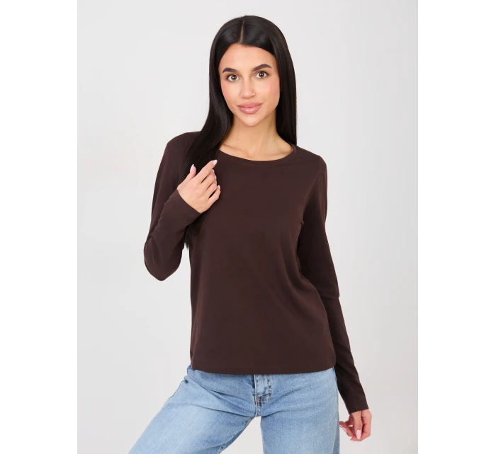 Blúzka RV BZ A1093.77 tmavohnedá