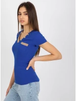 Tričko RV TS model 18385480 tmavě modrá - FPrice Tričko RV TS model 18385480 tmavě modrá - FPrice