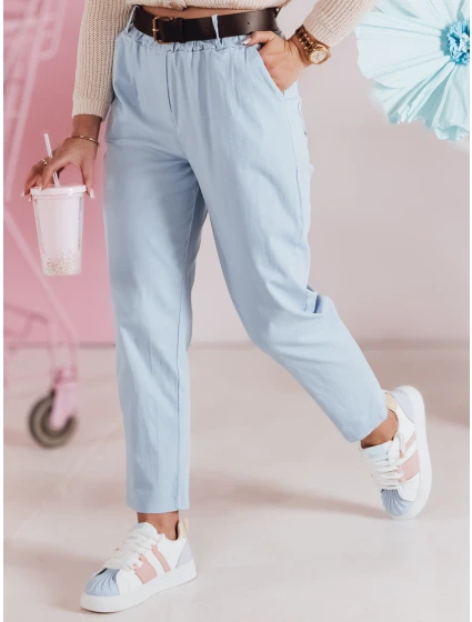 Dámske nohavice s opaskom SOFELIA modré FashionStreet UY2504