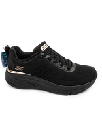 Skechers buty sportowe sneakersy damskie Bobs Arch Fit model 22392592 czarne dámské - EB FIT