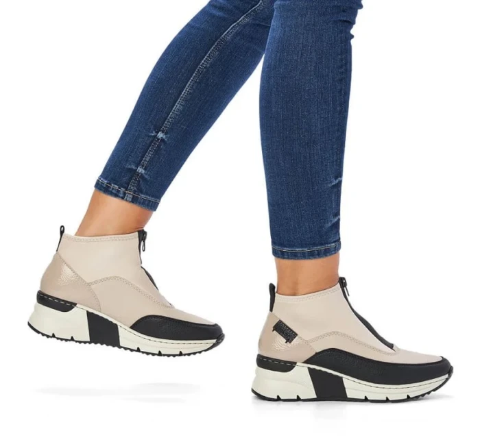 Rieker W béžová obuv model 21369727 - Big Star