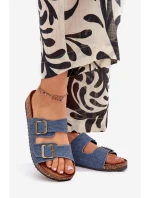 Dámské Pantofle Na Platformě S Přezkami model 21704354 - EVENTO Dámské Pantofle Na Platformě S Přezkami model 21704354 - EVENTO