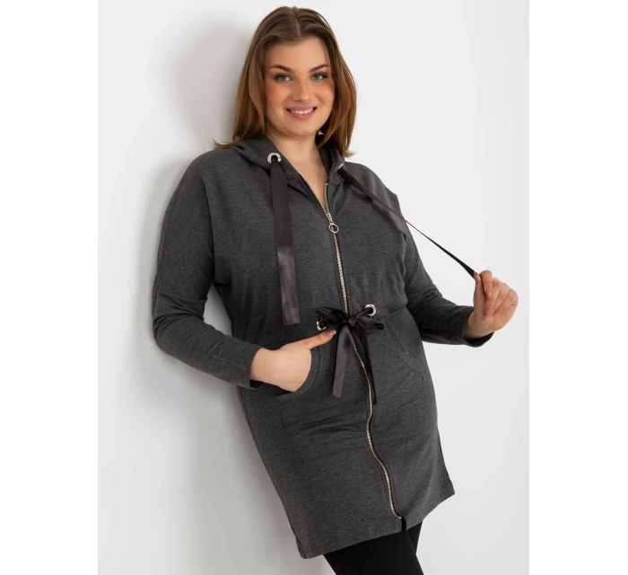 Dámska mikina EM BL HW 20 464.02P tmavo šedá - FPrice Dámska mikina EM BL HW 20 464.02P tmavo šedá - FPrice