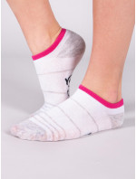 Yoclub Dievčenské členkové bavlnené ponožky Vzory Farby 6-pack SKS-0008G-AA00-002 Viacfarebné
