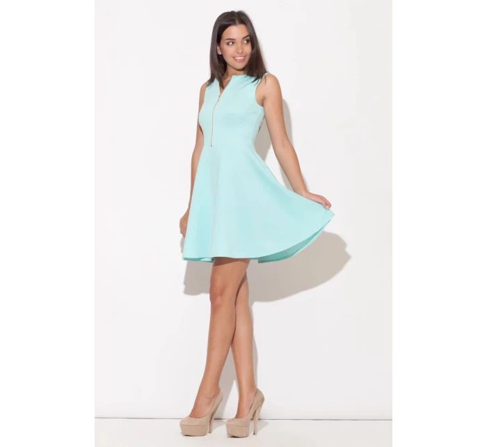 Dámske šaty K098 Turquoise - Katrus Dámske šaty K098 Turquoise - Katrus