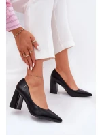 Čerpadlá 62220 čierne - Krok vo veľkom štýle Čerpadlá 62220 čierne - Krok vo veľkom štýle