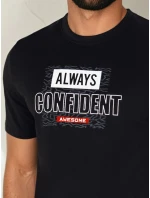 Pánské tričko s potiskem černé Dstreet model 21973763 - FashionStreet