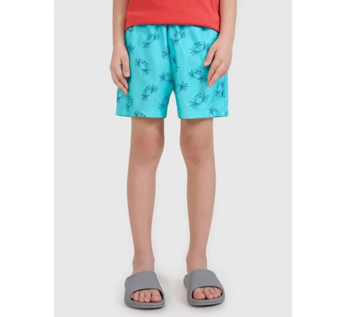 Chlapčenské plážové šortky boardshorts 4F 4FJWSS25UBDSM121-47A Chlapčenské plážové šortky boardshorts 4F 4FJWSS25UBDSM121-47A