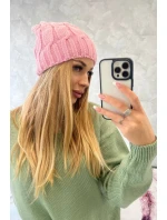 Fleecová čiapka Iwona K221 pink