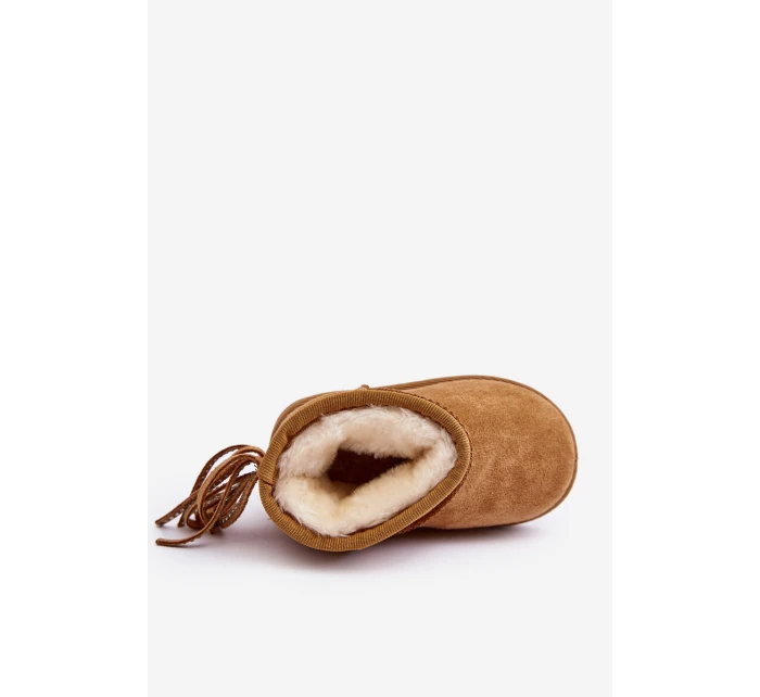 Dětské Botky se šňůrkami Camel model 21639839 - Boto