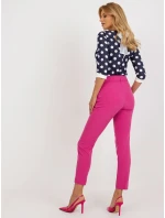 Spodnie DHJ SP model 18605127 ciemny różowy - FPrice Spodnie DHJ SP model 18605127 ciemny różowy - FPrice