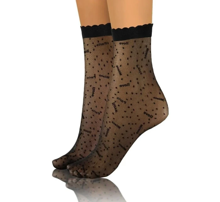 Sesto Senso ponožky wz.09 Picot A'2