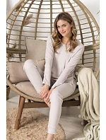 Pyžamo dlouhé rukávy, velikosti model 22260828 - LEVEZA Pyžamo dlouhé rukávy, velikosti model 22260828 - LEVEZA