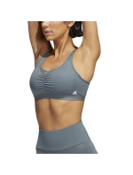 Dámská sportovní podprsenka šedá model 21341777 - ADIDAS Dámská sportovní podprsenka šedá model 21341777 - ADIDAS