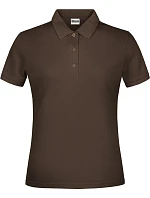 Daiber JN 791 Dámske polo tričko z piké 02.0791 hnedé Daiber JN 791 Dámske polo tričko z piké 02.0791 hnedé