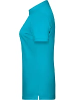 Dámské piqué polo z bio bavlny 02. turquoise model 22534282 - Daiber Dámské piqué polo z bio bavlny 02. turquoise model 22534282 - Daiber
