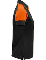 Printer Prime Polo Women Dámske piqué polo z hrubej bavlny 61.5025 čierna/oranžová Printer Prime Polo Women Dámske piqué polo z hrubej bavlny 61.5025 čierna/oranžová