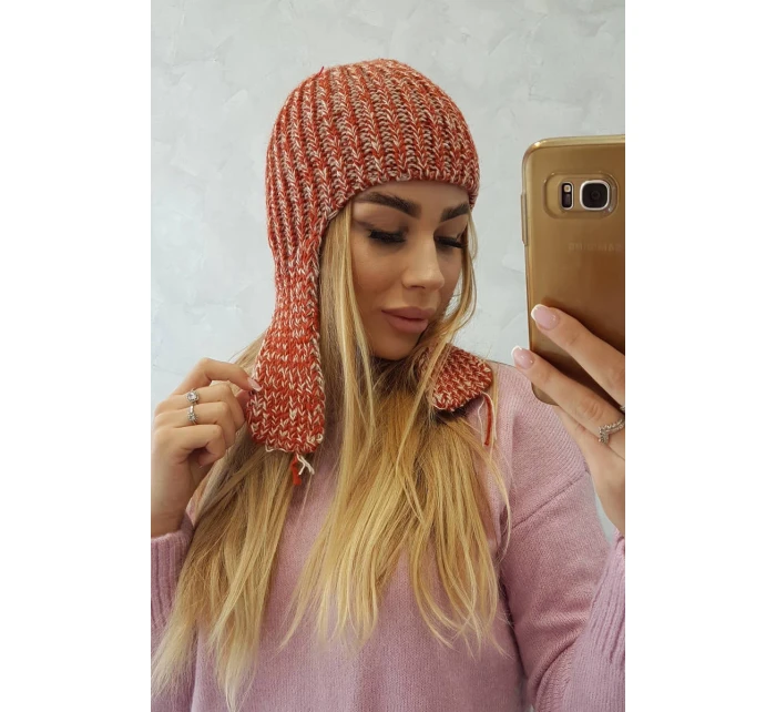 Dámska klapka na uši Jana K314 červená