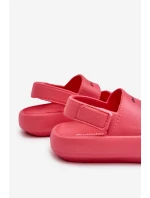 Lehké Pěnové Sandály Na Suchý Zip  Růžové model 21658659 - Boto