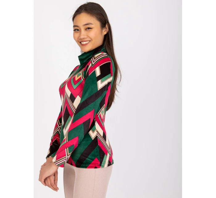 Halenka DHJ BZ tmavě zelená model 17407804 - FPrice Halenka DHJ BZ tmavě zelená model 17407804 - FPrice