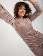 Šaty RP SK 8199.01 tmavo lila