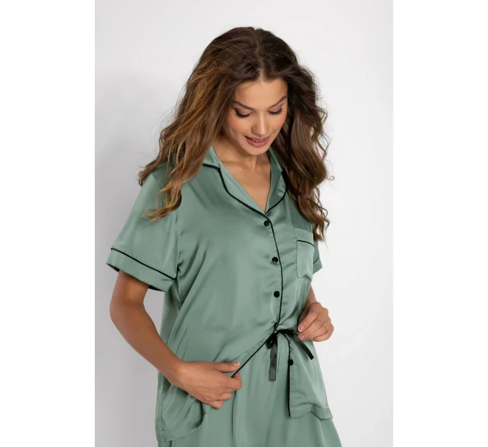 Pyžamo Vintage Style Sage - Momenti Per Me