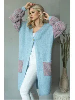 Sveter na zapínanie model 171309 PeeKaBoo