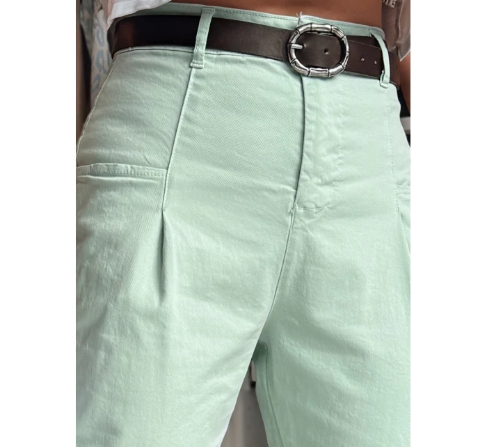 Dámské mint chinos kalhoty Dstreet model 21986281 - FashionStreet Dámské mint chinos kalhoty Dstreet model 21986281 - FashionStreet