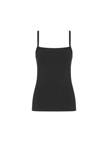 Dámske tričko EVER Ease Spaghetti Shirt - BLACK - black 0004 - SLOGGI Dámske tričko EVER Ease Spaghetti Shirt - BLACK - black 0004 - SLOGGI